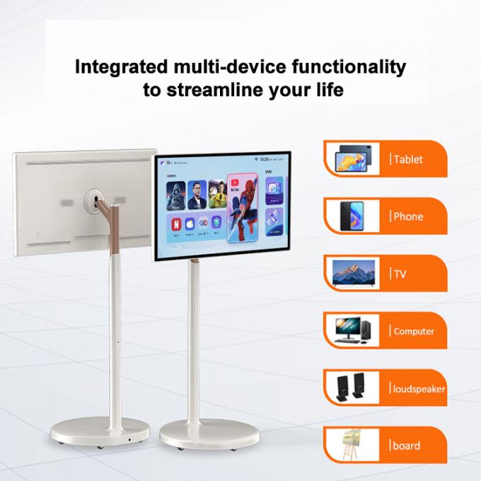 VETO 21.5/27/32 Inch Portable Touch Screen TV 350cd/M2 AC100-240V Capacitive Touch 3