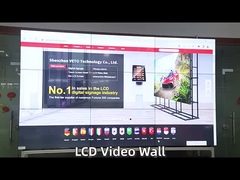 Splicing Screen Narrow Bezel LCD Video Wall Display 55 Inch High Resolution