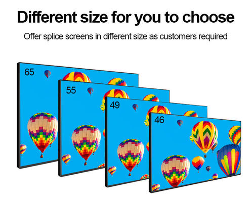 WLED Backlight LCD Video Wall 55 Inch HD Advertising Video Player