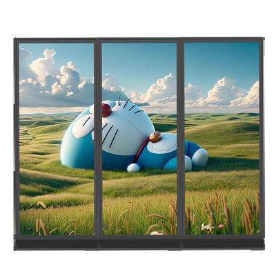 Indoor Touch Screen Advertising Kiosk CMS Software LCD Displays Splicing Use
