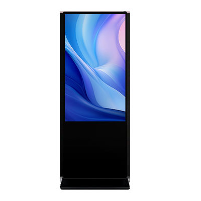 Commercial Floor Standing Digital Signage LCD Advertising Player 1920×1080 Resolution