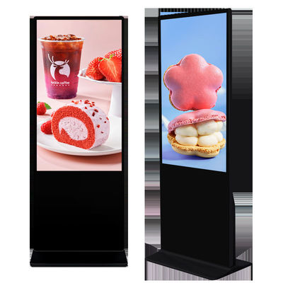 Floor Standing Indoor Totem Digital Touch Signage Advertising Player Display