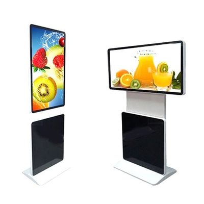 Wifi Rotatable All In One Kiosk , LCD Touch Screen Kiosk 450 Cd/M2 Brightness