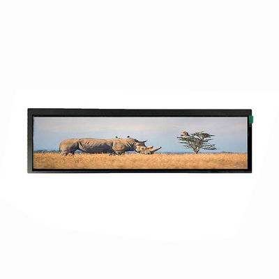VETO 23.1 24 29 Inch Stretched Bar Digital Signage Ultra Thin Advertising Screen For Bus Station