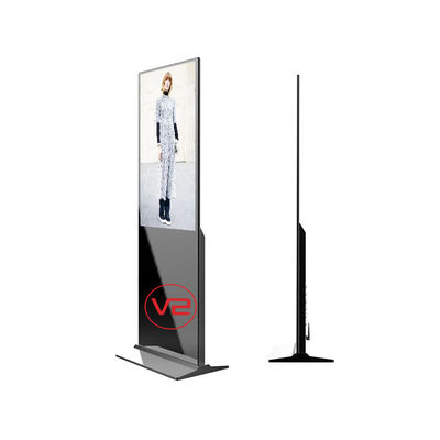 Interactive Floor Standing Digital Signage 49 Inch Full HD 1920*1080 Vivid Image Layout