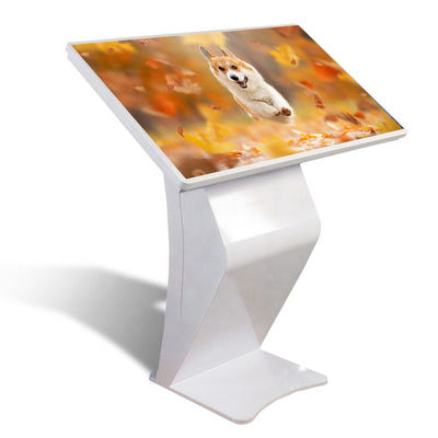 Horizontal LCD Advertising Displays , 55'' Digital Signage Kiosk 1920 X 1080 Pixels