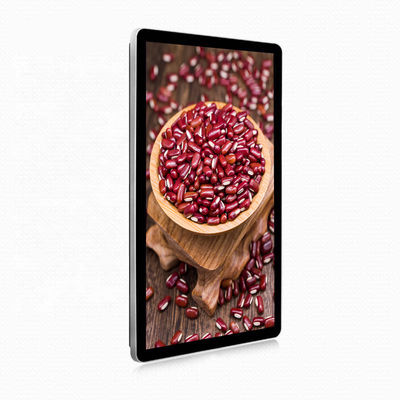 Wifi 1080P 75 Inch LCD Wall Mounted Advertising Display UHD Resolution 400cd/m2