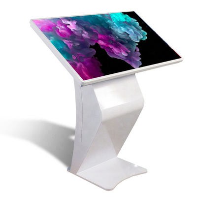 350cd/m2 Brightness Touch Screen Kiosk Indoor 49'' Free Standing LED Backlight