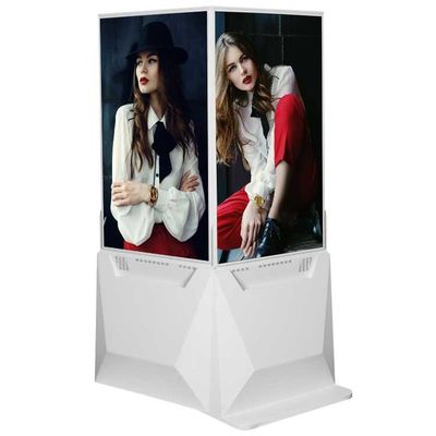 Indoor Double Sided Digital Signage 43 Inch Optional Floor Standing Kiosk
