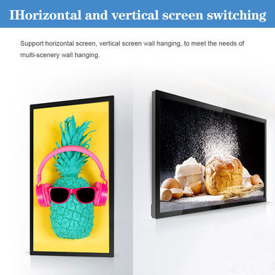 Advertising Display Wall Mount Lcd Digital Signage Indoor Touch Screen Android