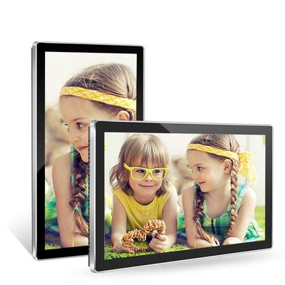 32 Inch Wall Mounted Digital Signage Touch Advertising Screen Slim